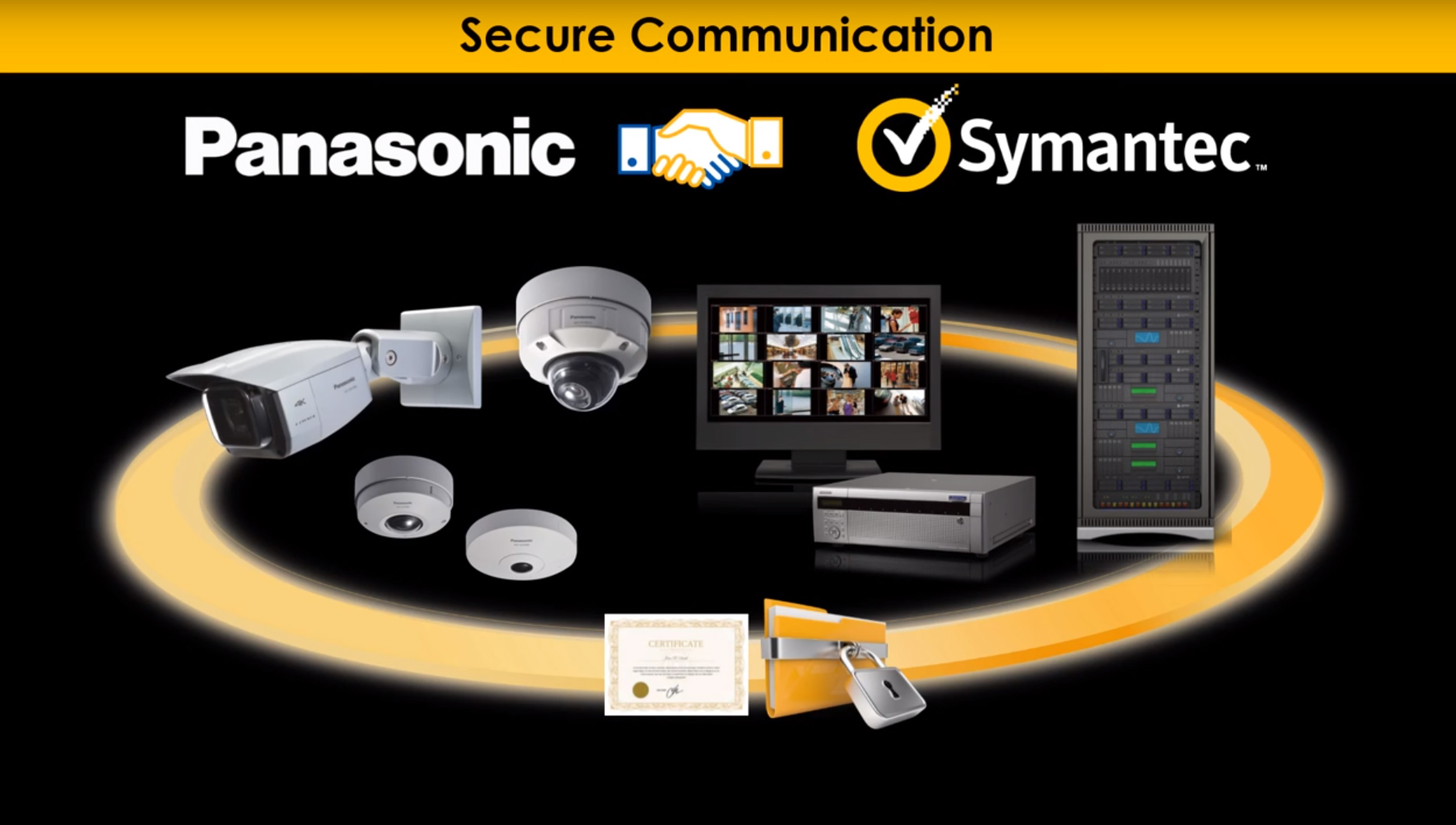 Panasonic and Symantec team up to create a industry standard for the