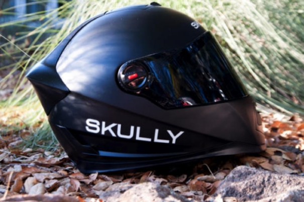 Casco moto AR de Skully Helmets