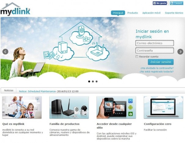 D-Link portal mydlink
