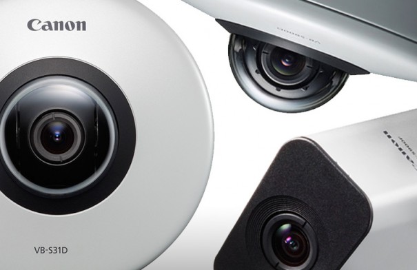 Canon cameras IP video surveillance