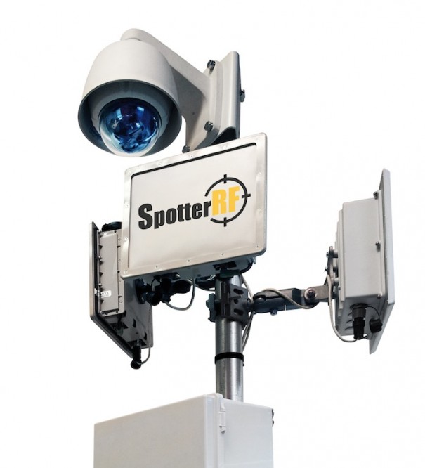 SpotterRF radar CCTV Center
