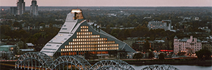 La Biblioteca Nacional de Letonia controla la gran afluencia de visitantes con la tecnología de Vivotek