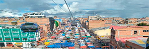 Scati completa la seguridad del sistema de transporte colectivo aéreo por cable de Bolivia