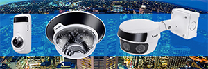 Vivotek presenta tres cámaras H.265 panorámicas y multisensor