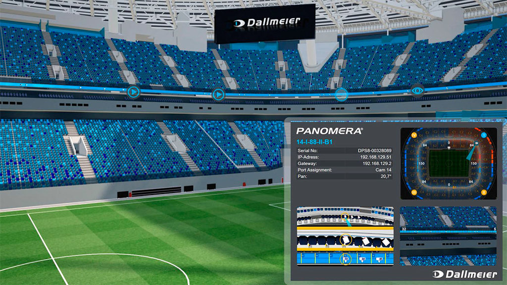 Dallmeier Participates In One Of The Largest Video Surveillance Projects In A Football Stadium