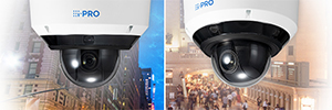 i-PRO presenta una cámara PTZ + multidireccional de exterior, pequeña y ligera