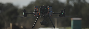 Serveo y Telefónica Tech buscan optimizar la seguridad vial con drones